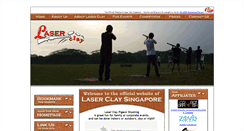Desktop Screenshot of laserclay.com.sg